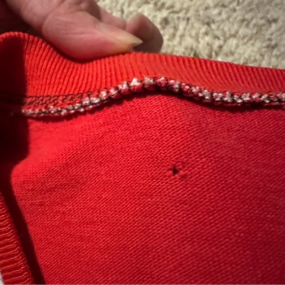 Champion Black and Red V-Neck Tee - Picture 12 of 16